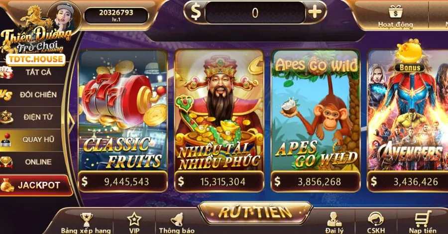 Lợi ích khi chơi Slot Game tại tải 68gb
